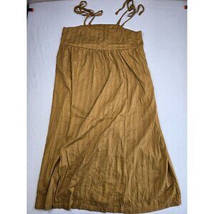 Old Navy Womens XXL Maxi Dress Sleeveless Tie Straps Boho